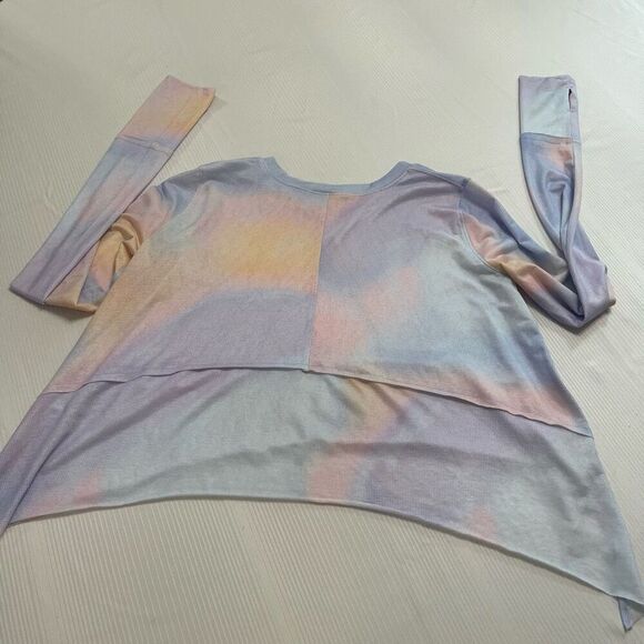 Free People Movement Womens Tempo Long Sleeve Tee Sz XS Multicolor Lightweight - Picture 6 of 7